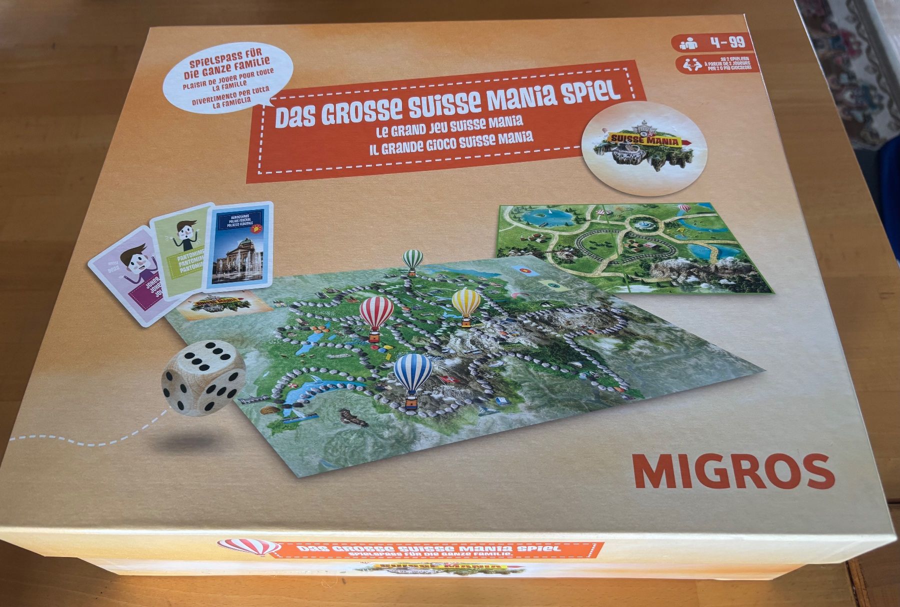 Spiele: Das grosse Suisse Mania Spiel – Neu (gemäss Beschreibung) aus Buchs AG von Roger-iO