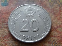 HONGRIE  20  Forint  1984