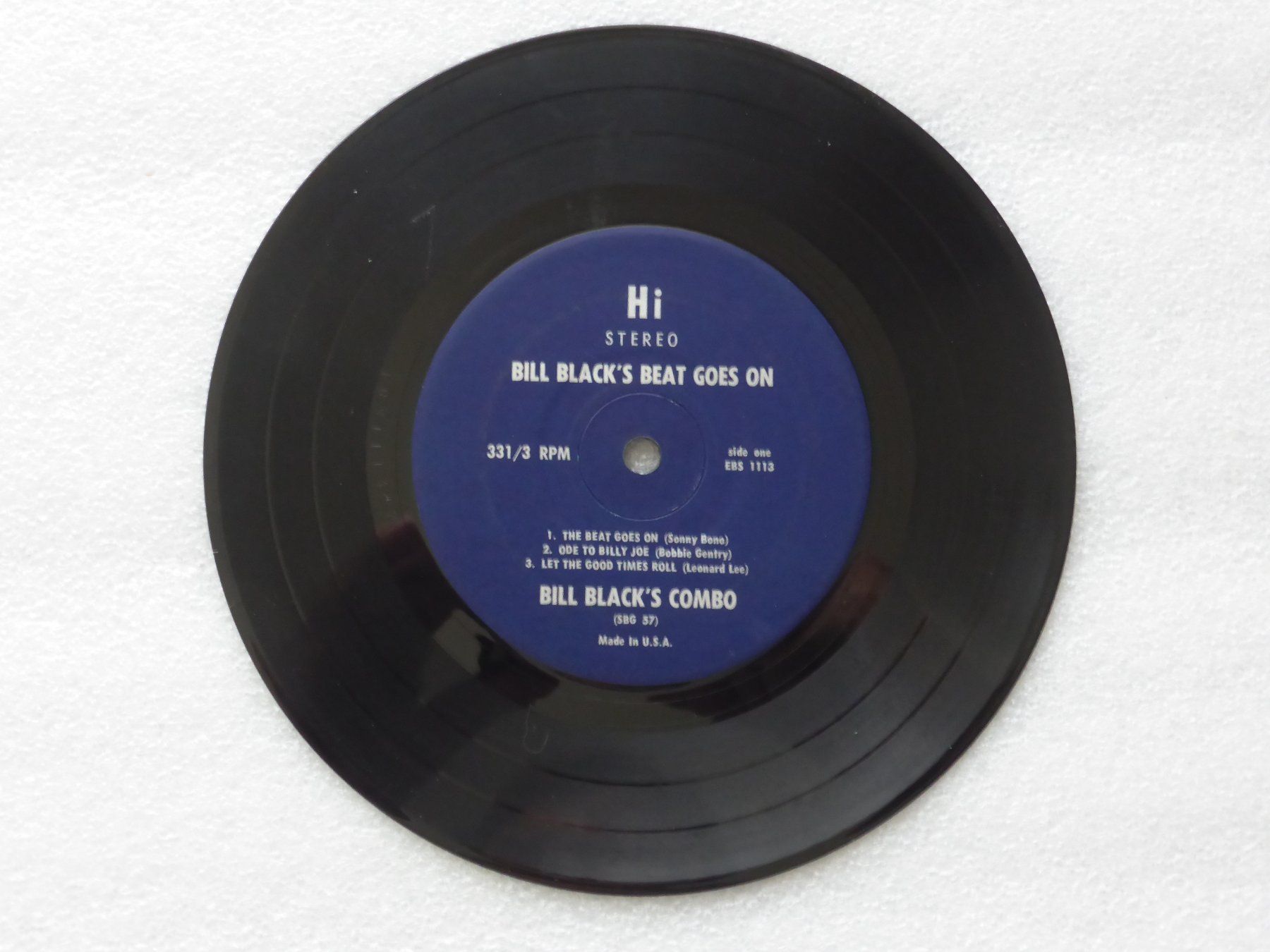 Dischi in vinile: Vinyl Single   EP  BILL BLACK'S COMBO – Usato da Küssnacht am Rigi venduto da Mondkinder 1