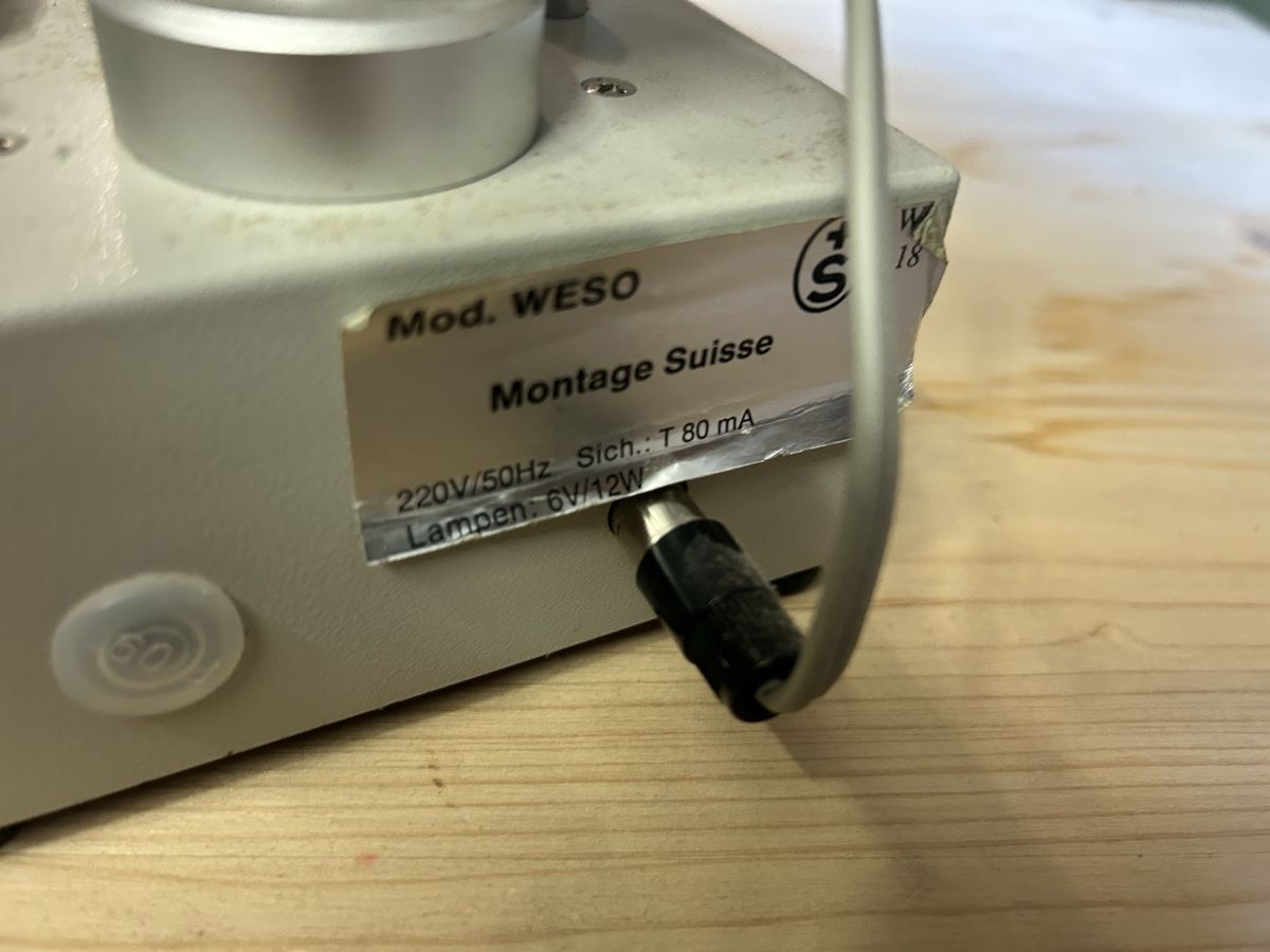 Mikroskopie: Büchi Weso Stereo Mikroskop – Gebraucht aus Bremgarten b. Bern von Thermes 7