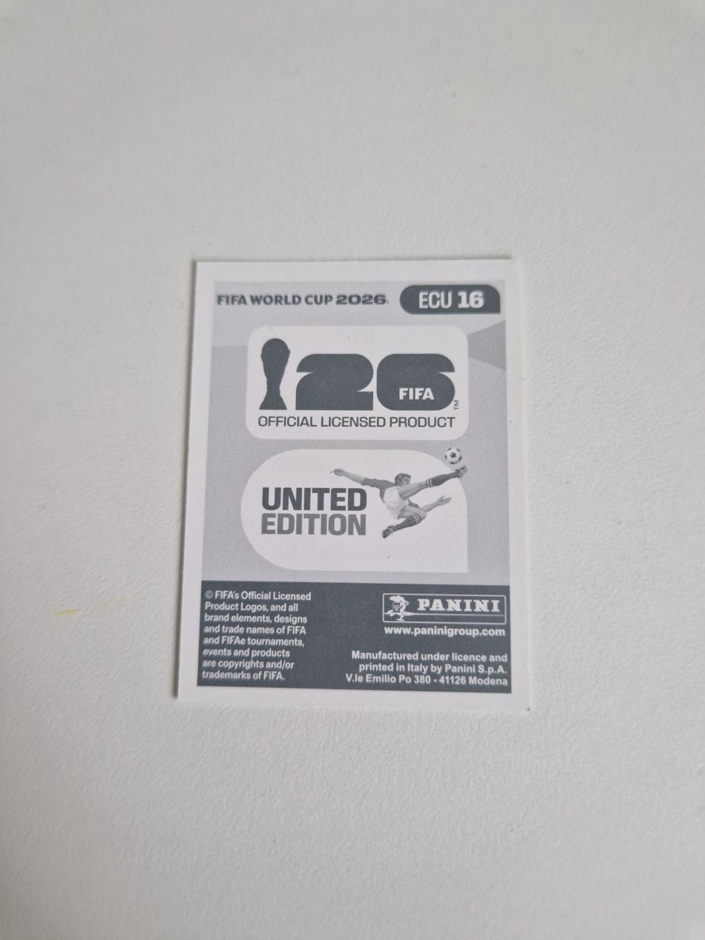 Panini Carte collezionabili: Panini Sticker ECU16 – Nuovo (secondo la descrizione) da Stüsslingen venduto da white_angel86 1