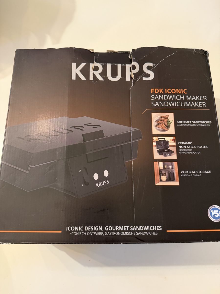 Krups Elettrodomestici da cucina: Krups Sandwich Maker / Toaster – Difettoso da Adlikon b.Regensdf venduto da has_nhy6