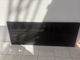 Granitplatte schwarz sehr guter Zustand