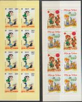 Timbres Fête du Timbre 2001 2002 Gaston Lagaffe