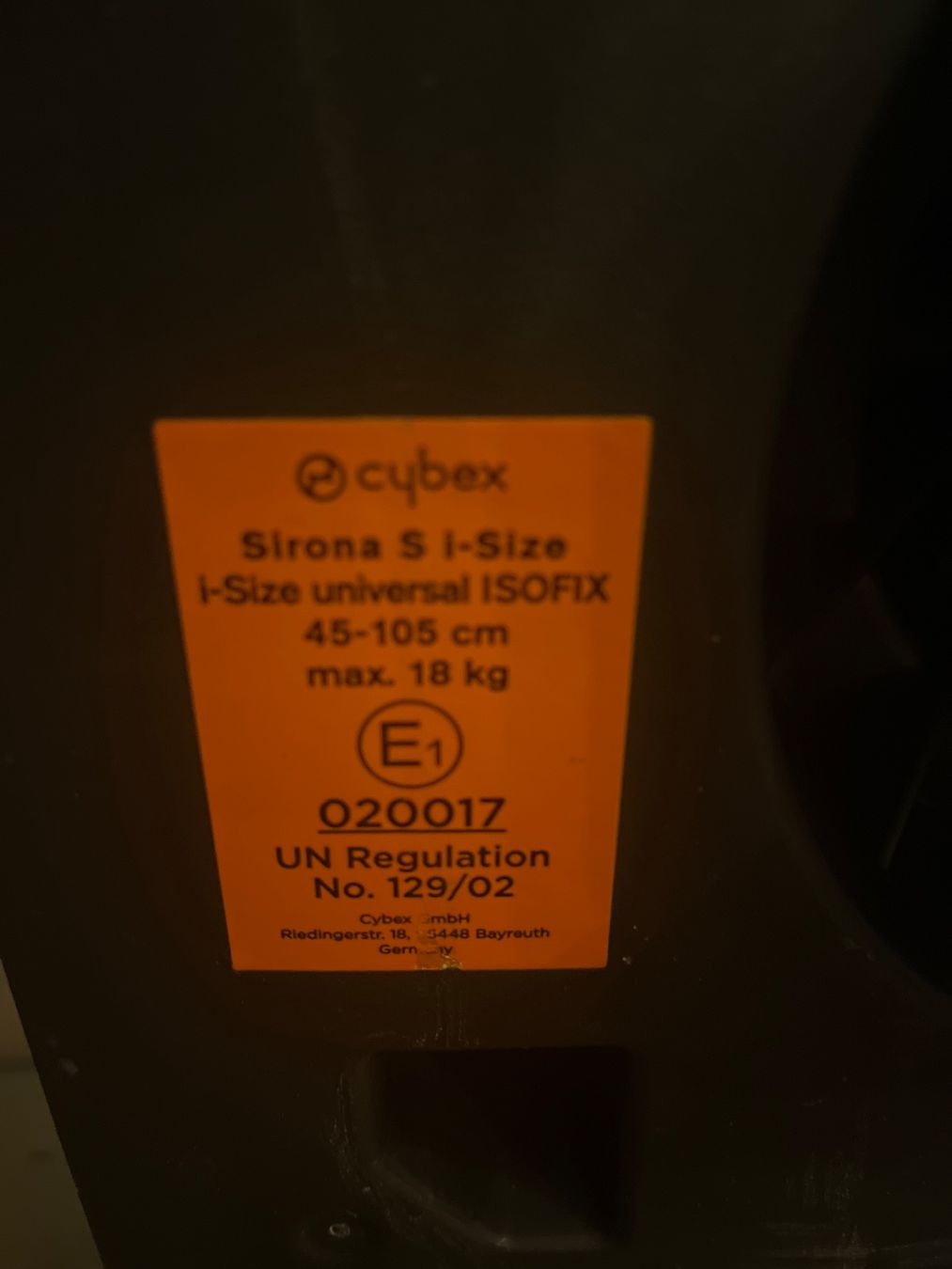 Cybex Seggiolini per auto: Cybex Sirona S – Usato da Thal venduto da LeXy88 2