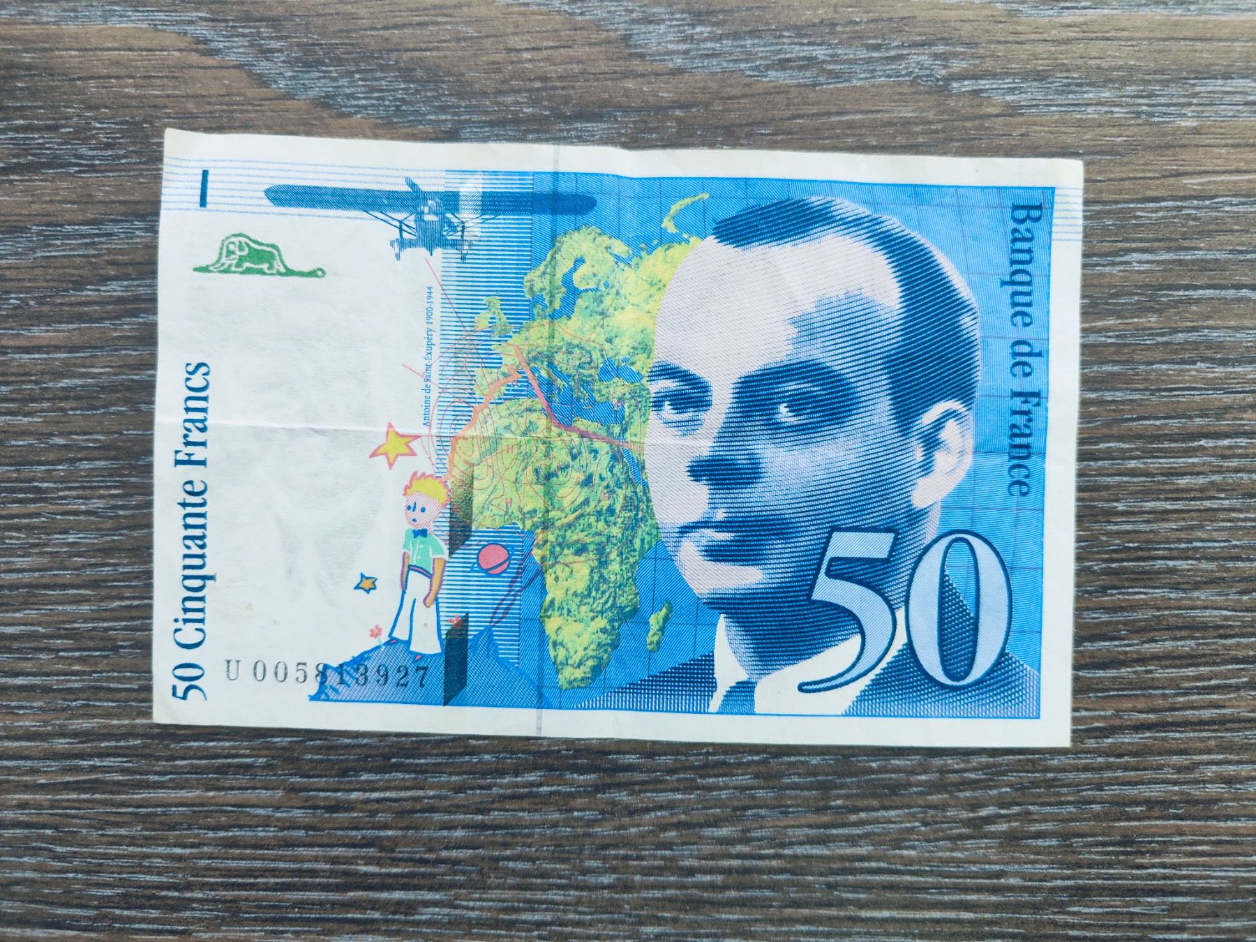 Billets de banque: Frankreich 50 Francs 1993 !!!!!!! – D'occasion à Flaach par Lonzo99