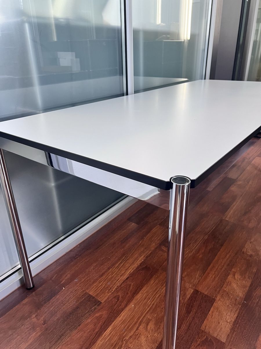 USM Tische: Table USM haller 175x75 Gris Clair/Chromé – Gebraucht aus Lausanne von loz_yp8x 2