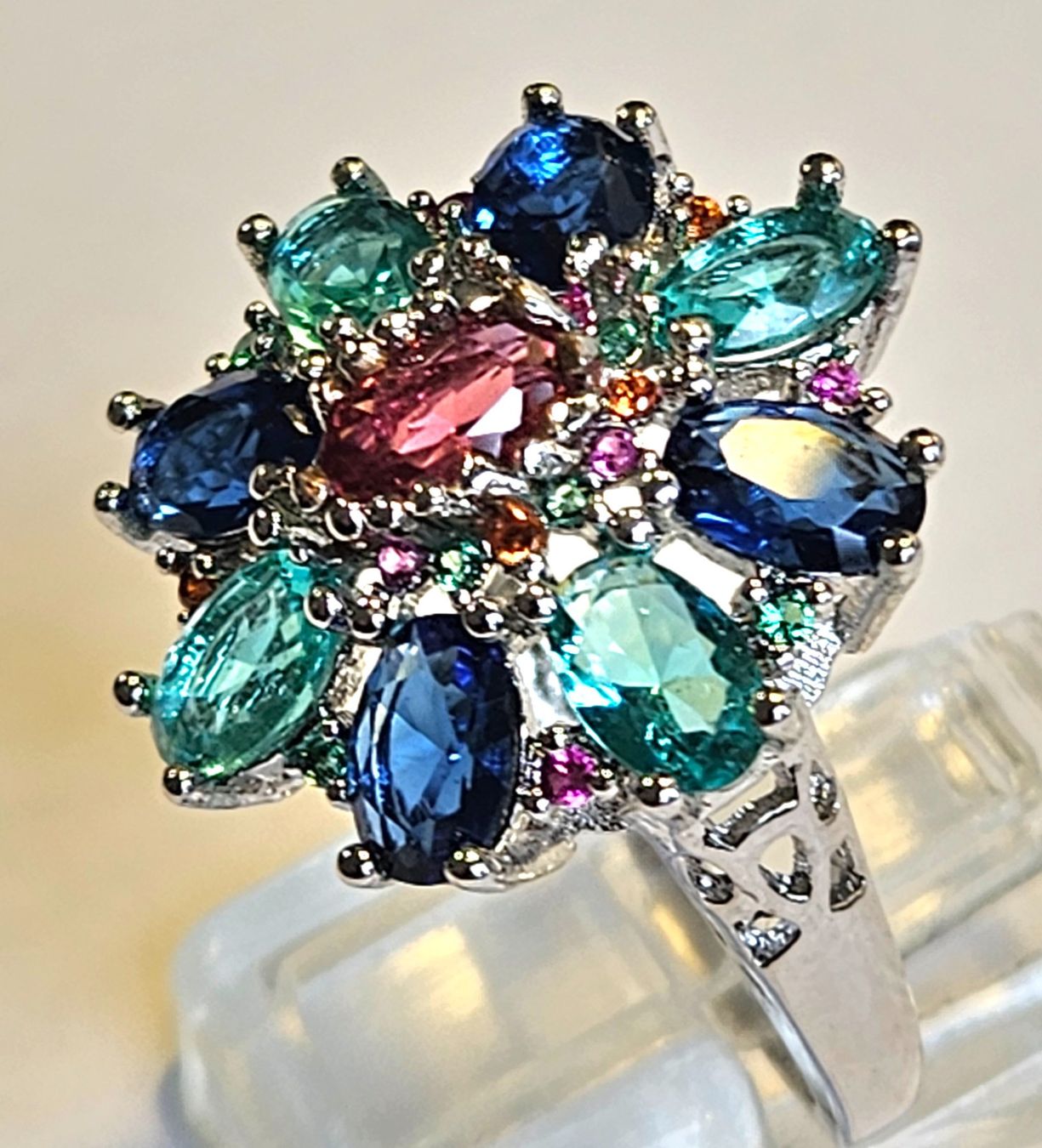 Anelli: Edelstein Silber Ring – Nuovo (secondo la descrizione) da Zürich venduto da ben_mn5h 9