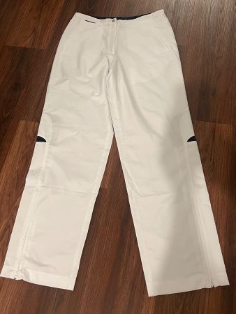 Vintage Nike Trackpants/ Trainerhose weiss navyblau