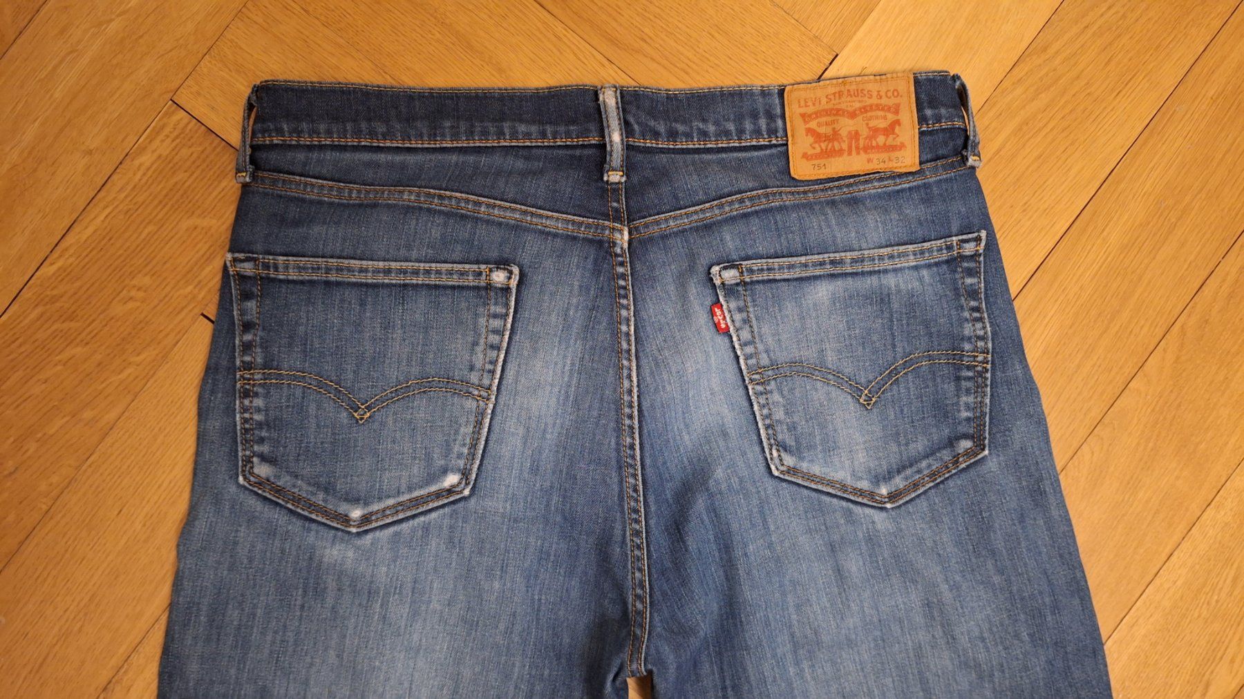 Levi's Jeans: Vintage Levis Jeans 751, W34 L32 – Gebraucht aus Bern von Kustom 6