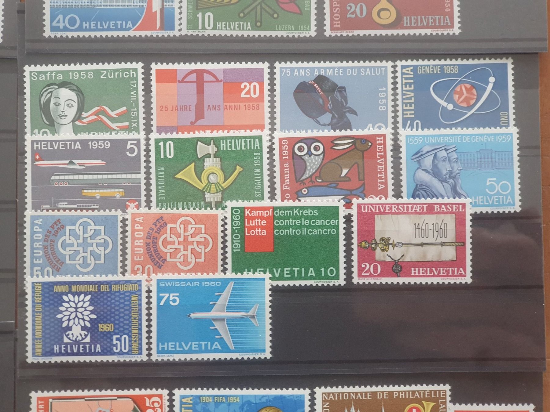 Tutti i francobolli: Diverse Werbemarken */** – Usato da Balgach venduto da SIMEON27 6