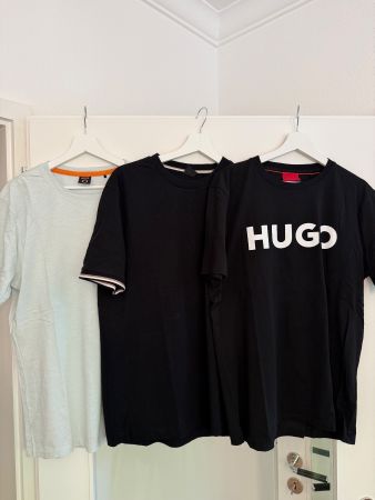 3x Hugo Boss Shirt – Grösse L – sehr guter Zustand