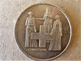 5 Fr. Gedenkmünze Verfassungs-Revision 1848
