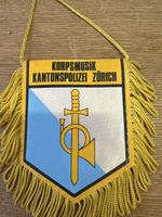 Wimpel Korpsmusik Kantonspolizei Zürich Rarität