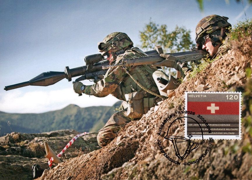 Tutti i francobolli: Maximumkarte Militärversicherung – Nuovo (secondo la descrizione) da Dottikon venduto da haeusibuh5