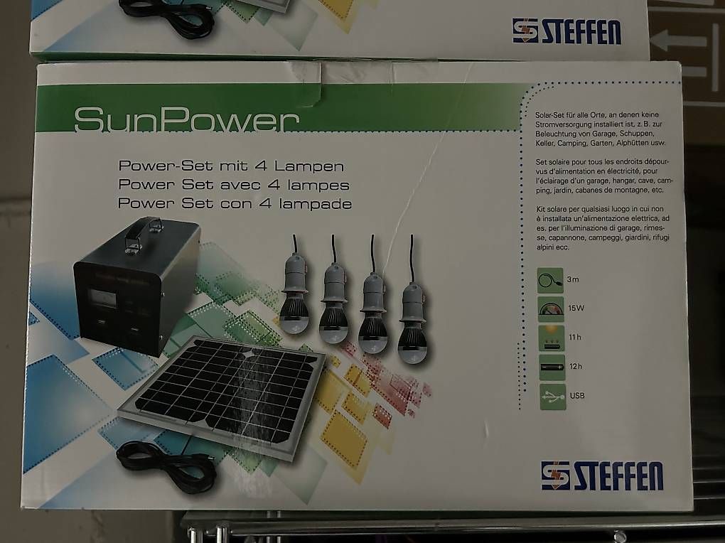 Solargeräte und Solarprodukte: Kit solaire  – Gebraucht aus Saint-Aubin von Dionisis