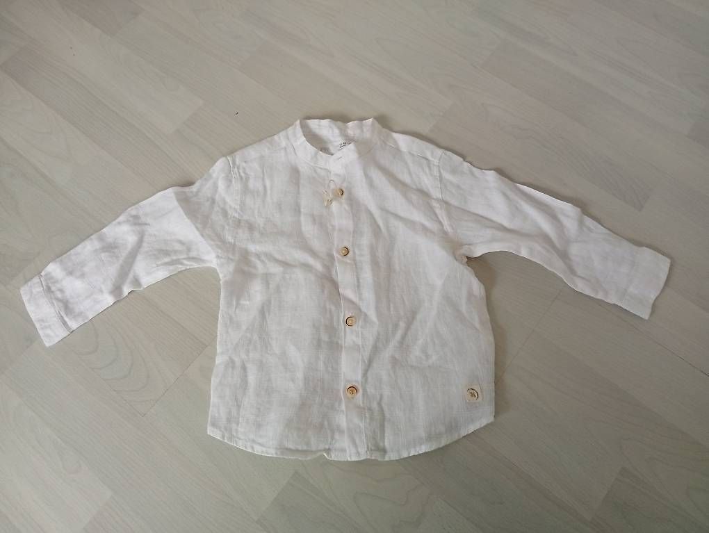 Hemden, T-Shirts & Polos: Neues Leinen Hemd Gr.86 – Gebraucht aus Itingen von JESSI0188