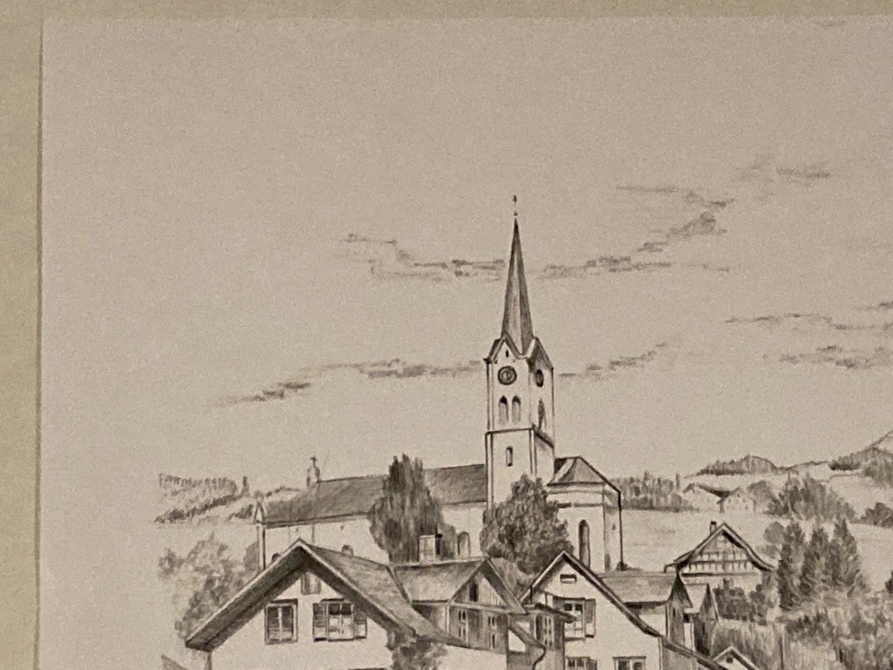 Dipinti: Gams P. Haldner 2012 Dorf Bild – Usato da Hirzel venduto da pjn_d7xp 4