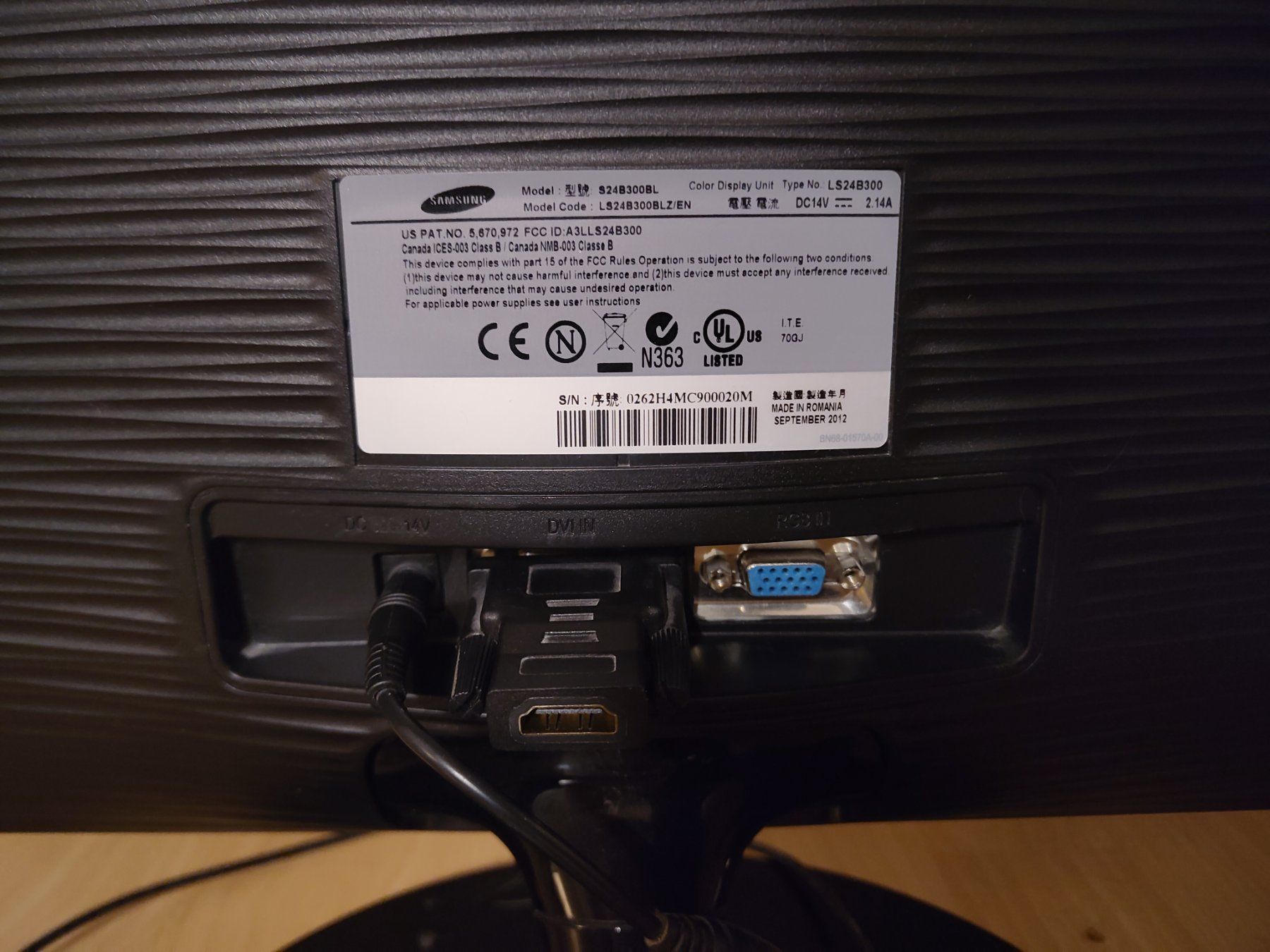 Monitor: Bildschirm Samsung 23.6 Zoll – Usato da Uffikon venduto da luk_77ht 3