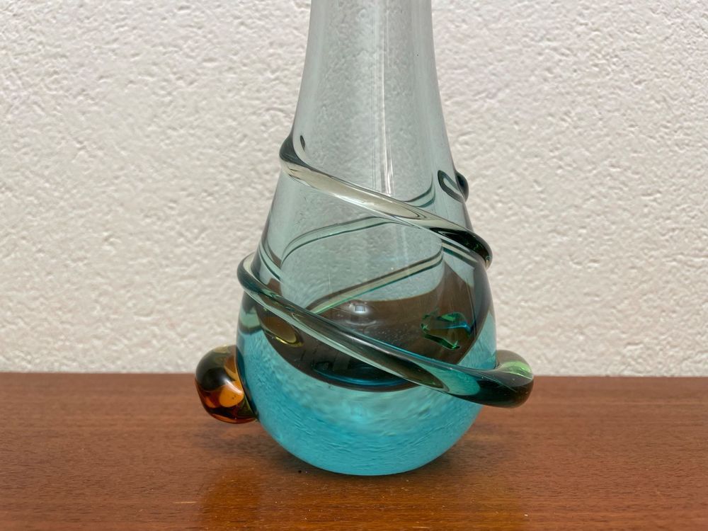 Tschechische Art Glas Vase Rhapsody Glasvase vintage 60s 70s | Kaufen ...