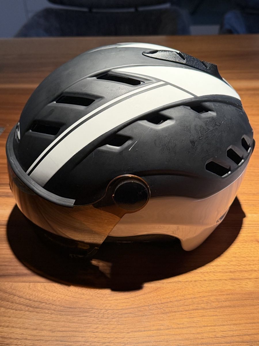 CP Caschi: Skihelm CP, mit Visier – Usato da Wattwil venduto da piz67 3