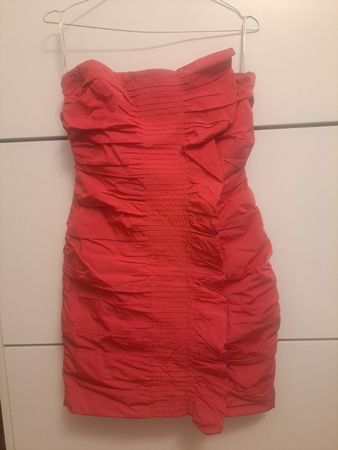 Robe KAREN MILLEN rouge courte d'été chic taille 38