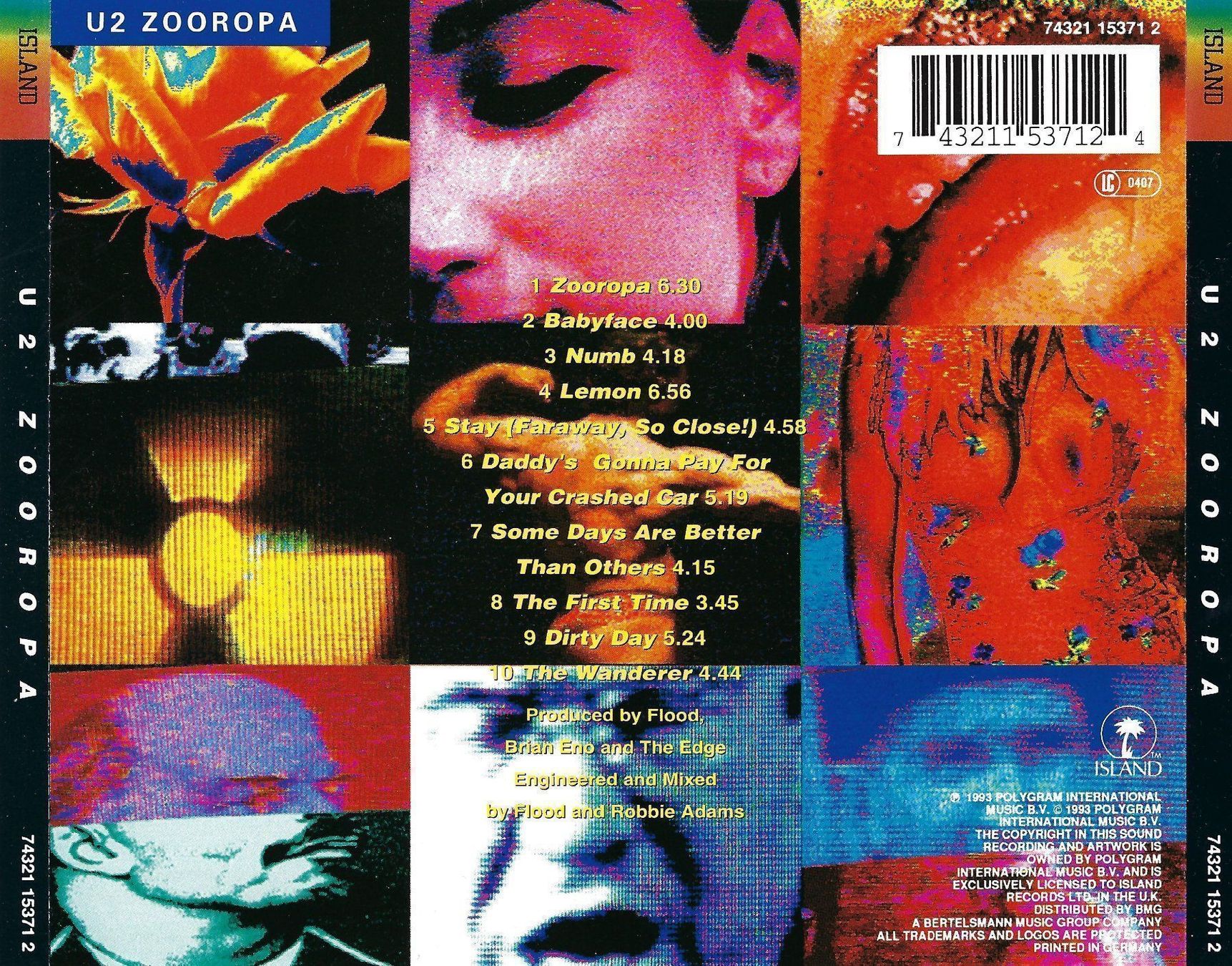 CD: CD: U2 - Zooropa – Usato da Rotkreuz venduto da groeli69 1