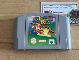 Super Mario 64, original, PAL, Nintendo 64 N64 Spielmodul