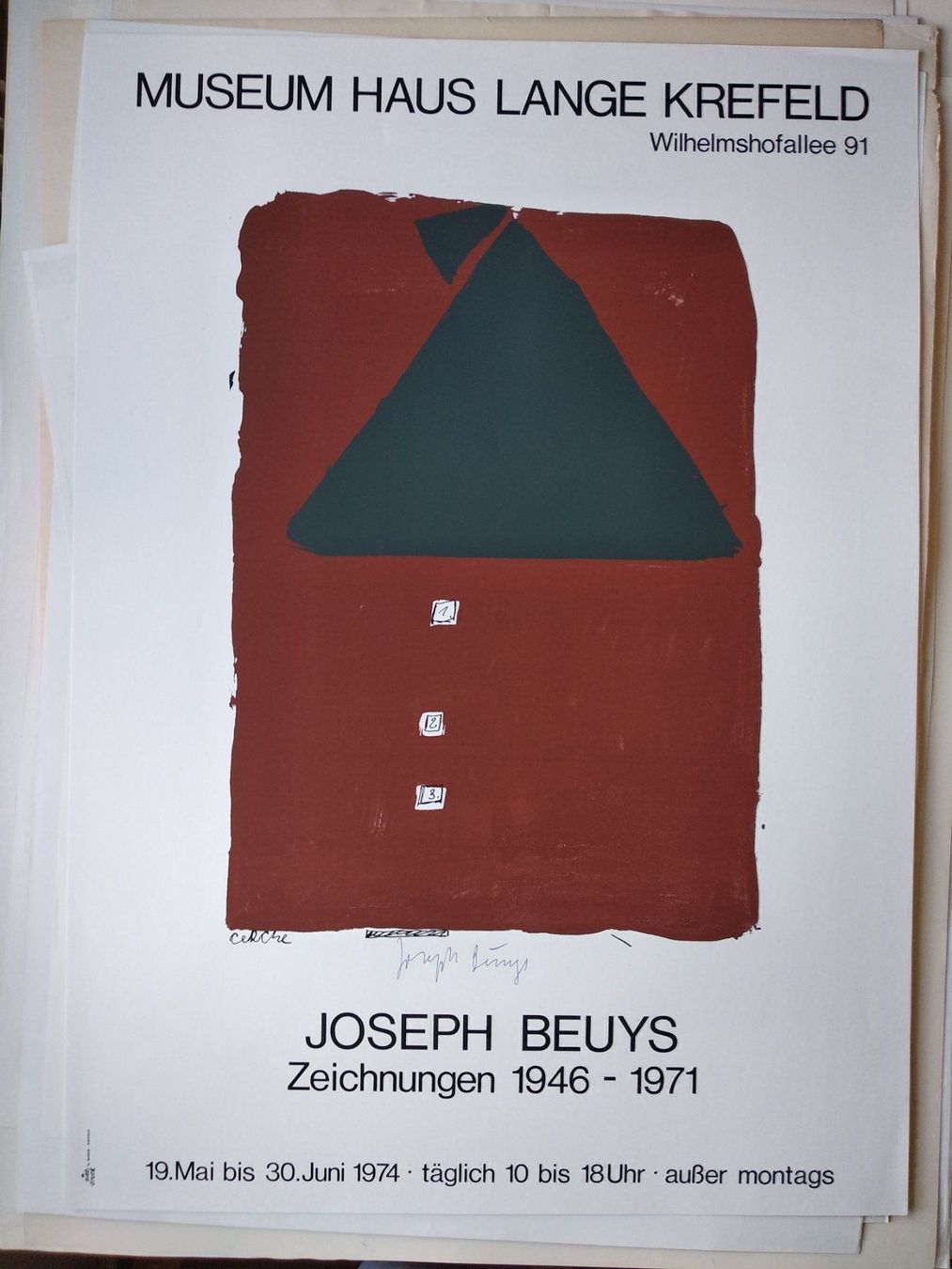 Poster & Bilder: JOSEPH BEUYS - ZEICHNUNGEN – Gebraucht aus Goldach von Gaip 2