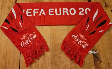 UEFA EURO 2016 Fan Schal Fussball Frankreich Coca Cola