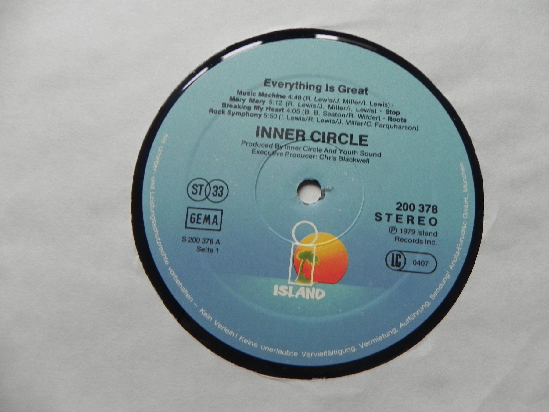 Dischi in vinile: LP Jamaika Reggae Inner Circle 1979 Every Thing is Great – Usato da Siebnen venduto da krimsie 3