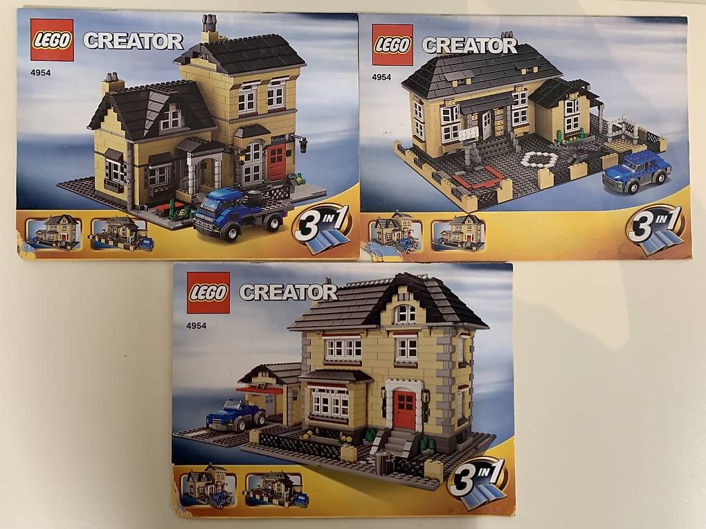 Lego Jouets: LEGO CREATOR SET 4954 STADTHAUS 3:1 – D'occasion à Zunzgen par Viper79 4