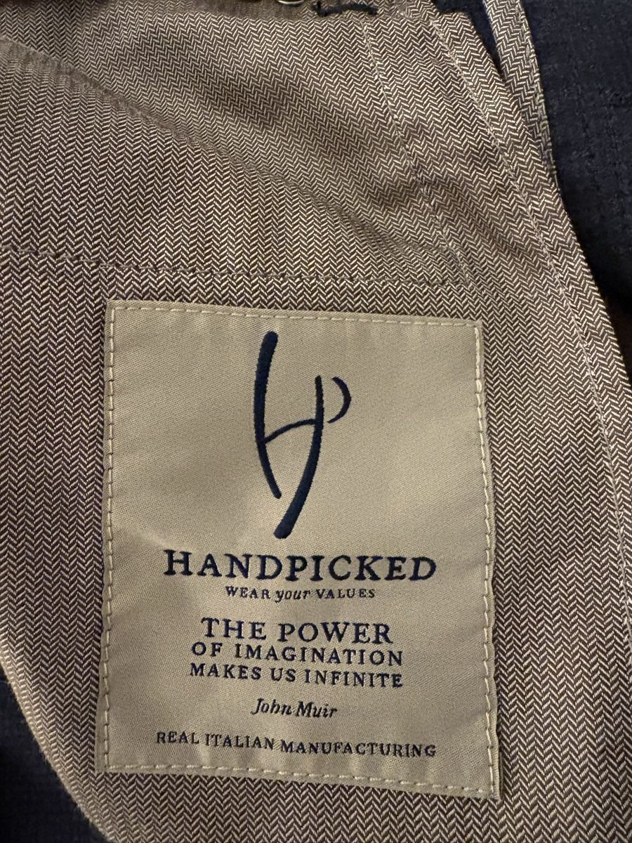 Pantaloni: HANDPICKED Casual trousers "Ravello-Wool" navy- Size 33 – Nuovo (secondo la descrizione) da Zürich venduto da mm473847824738 4