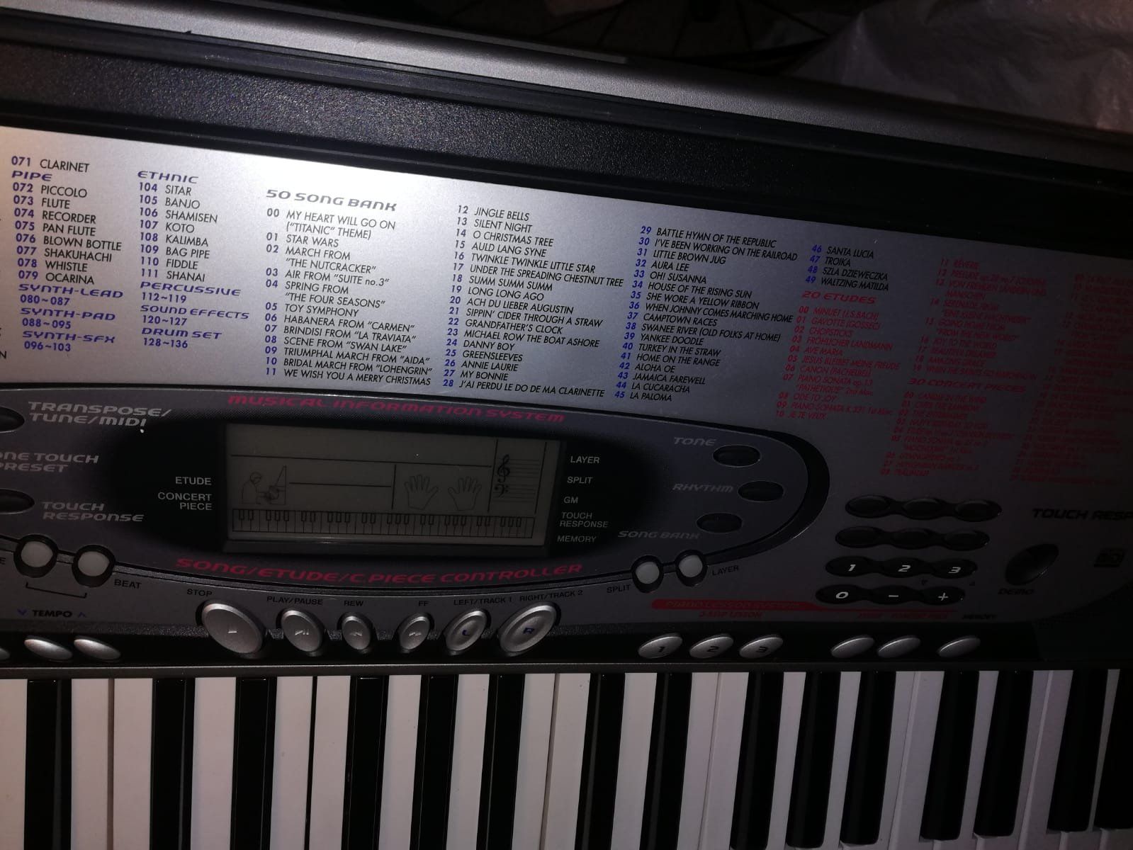 Strumenti musicali: Piano Casio – Usato da Préverenges venduto da pau_f7mv 1