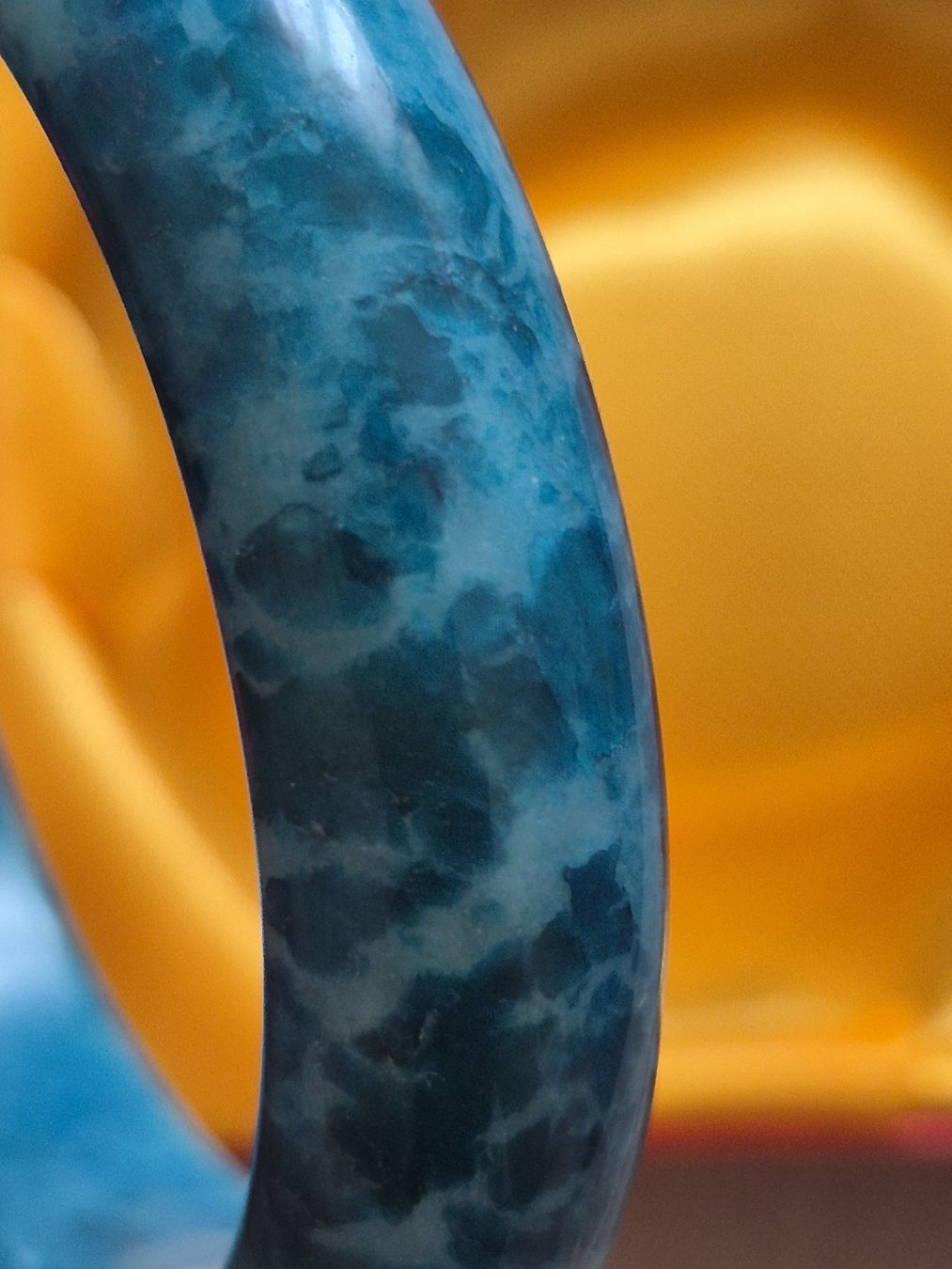 Armbänder & -reifen: bangle en pierre bleu – Gebraucht aus Villars-sur-Glâne von dia_2q2l 3