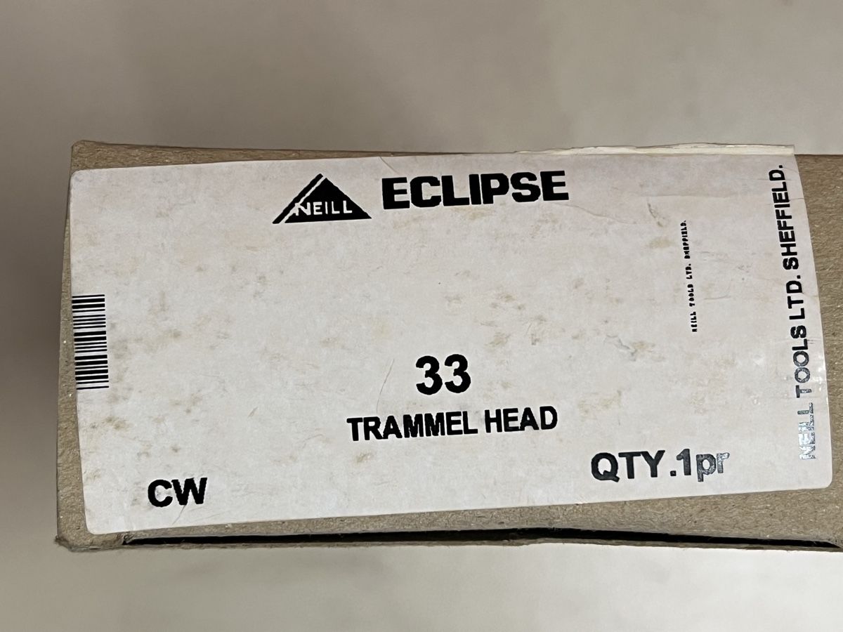 Tutti gli attrezzi: 1 Paar Zirkelköpfe ECLIPSE (Stangenzirkel) – Nuovo e nell'imballaggio originale da Hünenberg venduto da Abtech 3