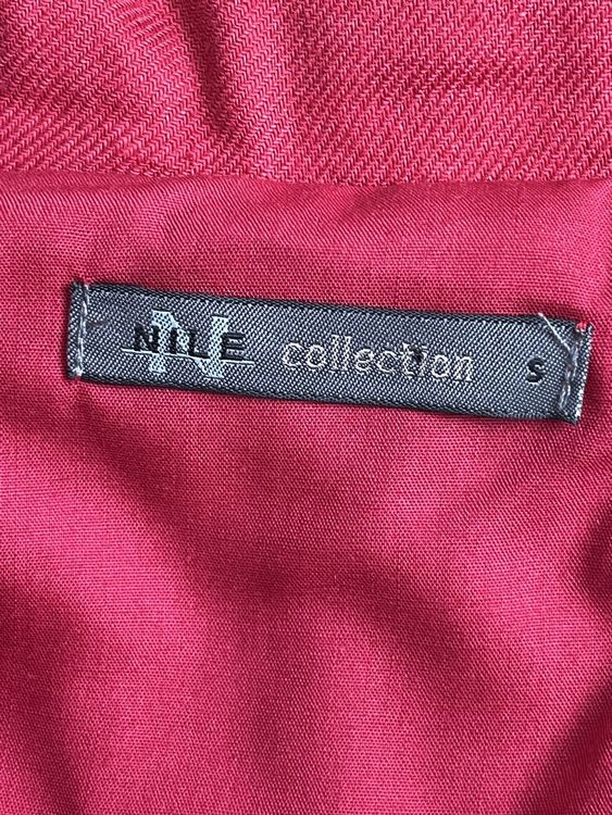 Nile Giacche: Nile Collection Leinen-Blazer, Gr. S, Top Zustand, Rot – Usato da Zürich venduto da Kleanthy 2