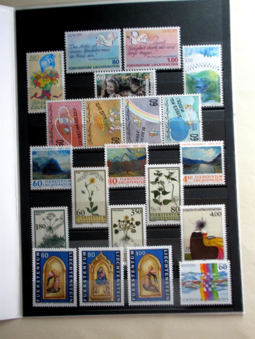 Tutti i francobolli: 1995 ** im Folder – Nuovo (secondo la descrizione) da Buchs SG venduto da Tigeradler 1