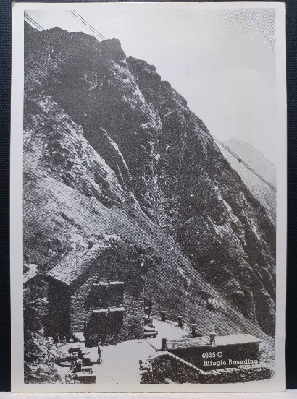 Cartoline postali: TI, Refugio Basodino, Cevio,Scevi, Cevi, – Usato da Aarau Rohr venduto da mgvw
