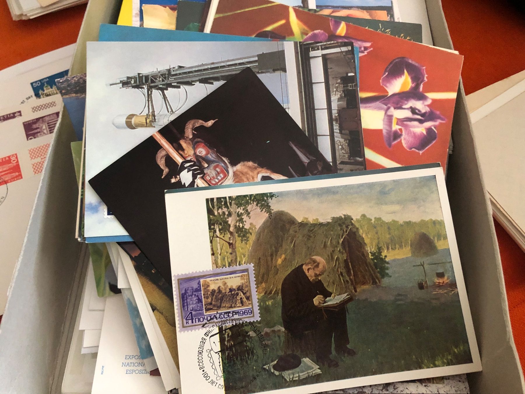 Alle Briefmarken: Wunderschachtel 3 mit BRIEFMARKEN – Gebraucht aus Lufingen von Rac0 3