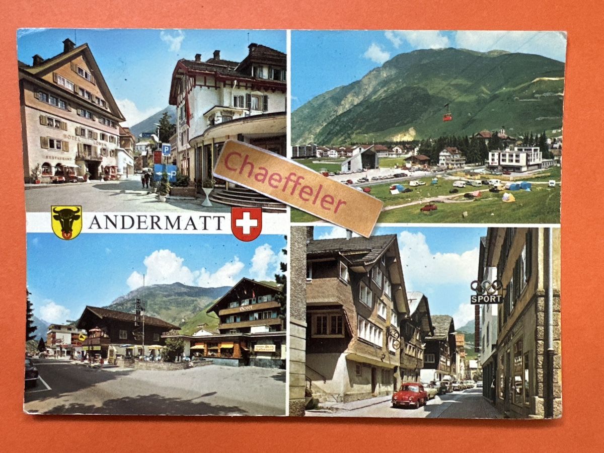 Cartes postales: 1975 Andermatt – D'occasion à Zürich par Chaeffeler