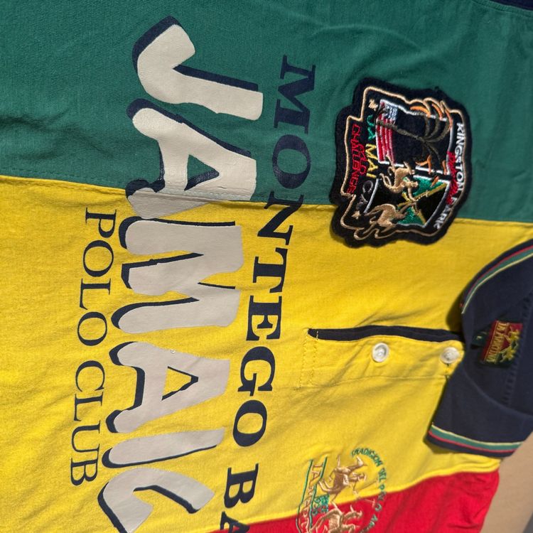 La Martina Magliette Polo: La Martina Jamaica striped summer polo (Africa Ralph Lauren) – Usato da Rheinfelden venduto da sourced_limited 1