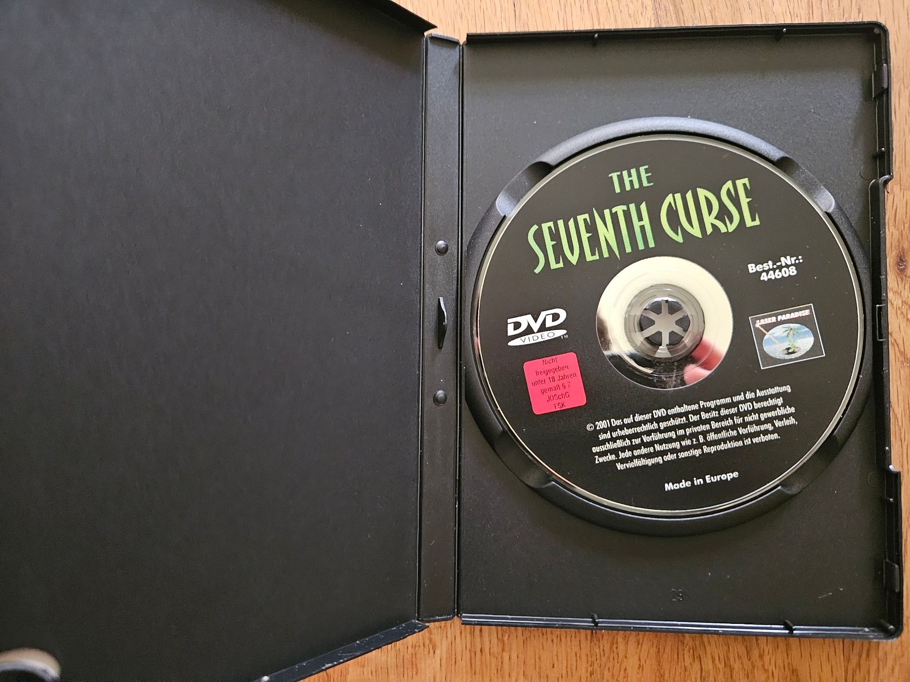 Tous les DVDs: The seventh curse - uncut – D'occasion à St.Gallen par Capsule_Corporation 2