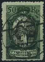 FL - 1921 - Landschaften - Voll Stempel