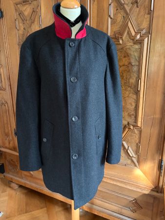 TOMMY HILFIGER TAILORED Mantel / Schurwolle / Gr. 52