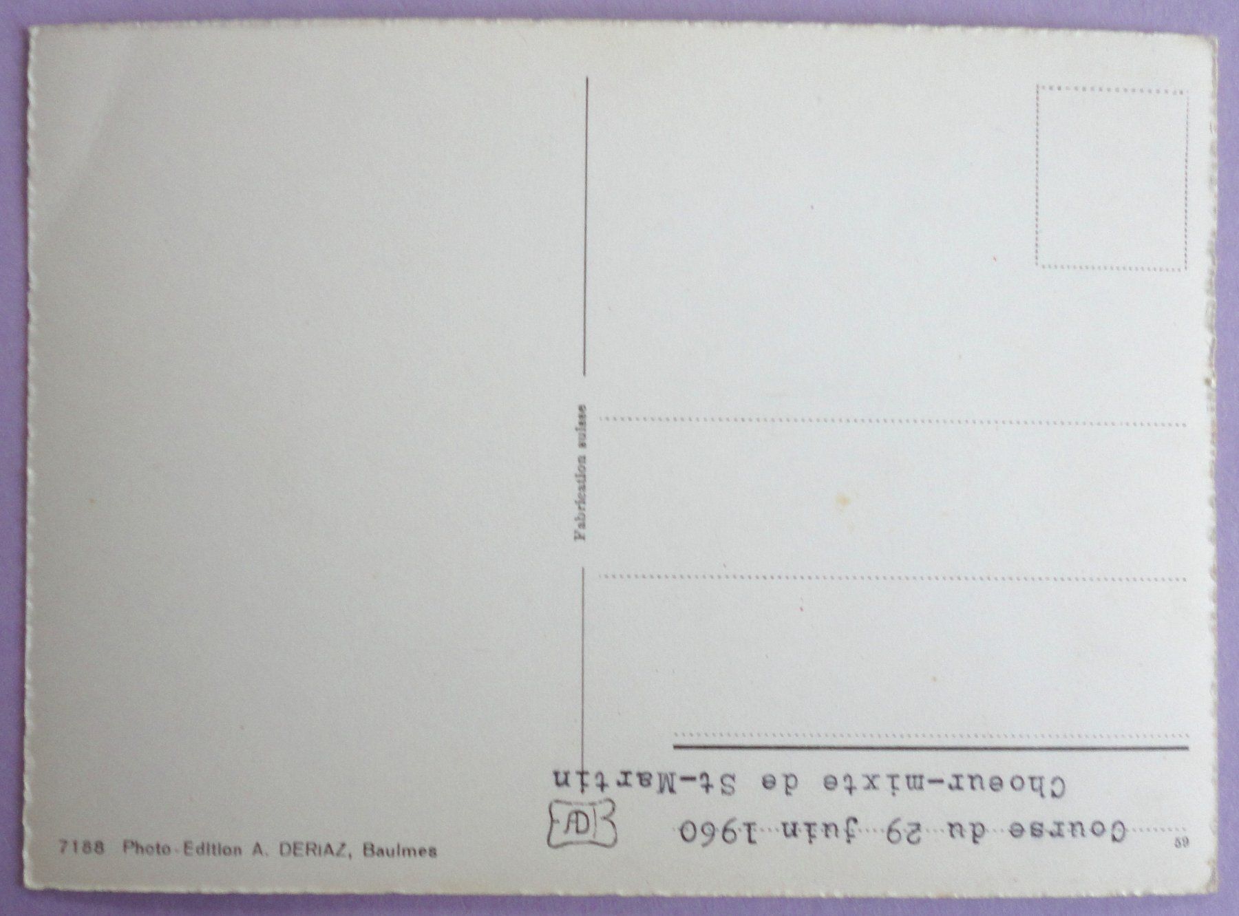 Cartoline postali: Romainmôtier, L' Eglise – Difettoso da Fétigny venduto da Billy2miny 1