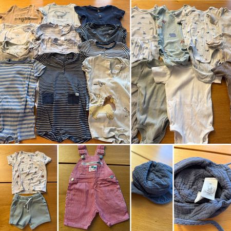 Sommerpaket Baby Junge Grösse 80/86