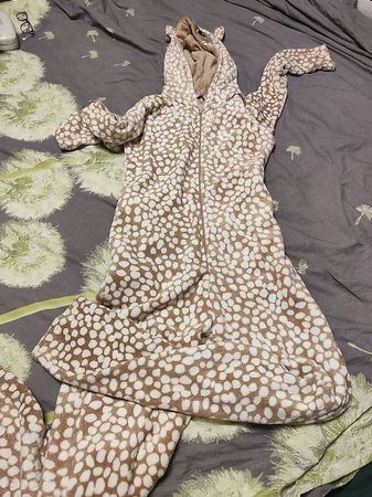 Hunkemöller Reh Onesie, Gr. M, super Zustand, Herbst/Winter!
