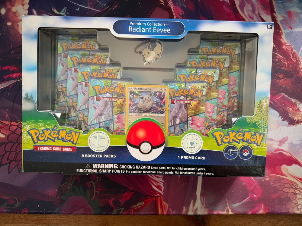 Radiant Eevee Pokemon Go Box - EN - OVP (Neu und originalverpackt) in ...