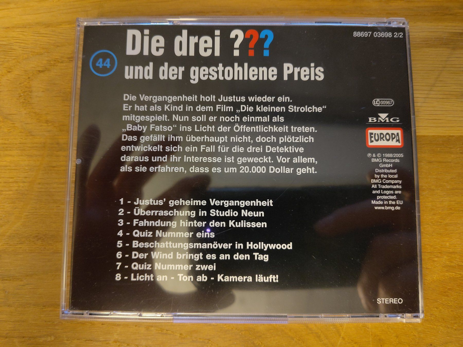Hörbücher: Die drei Fragezeichen Folge 44 "und der gestohlene Preis" – Gebraucht aus Kloten von SuperRetroPixels 1